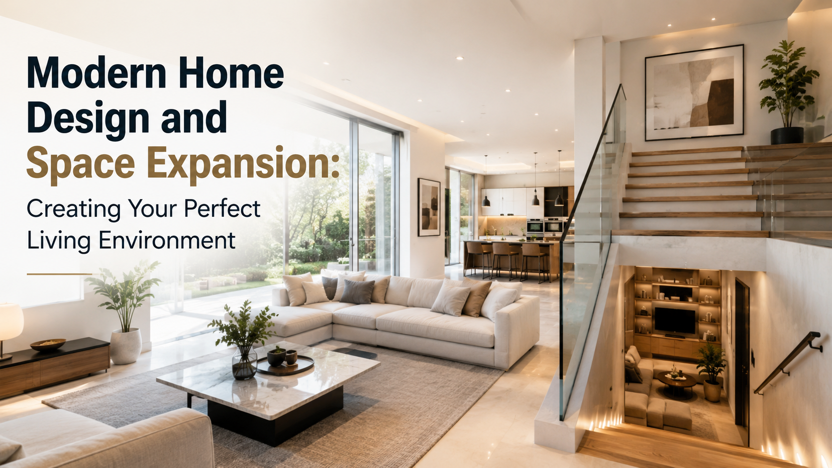Modern Home Design and Space Expansion: Creating Your Perfect Living Environment